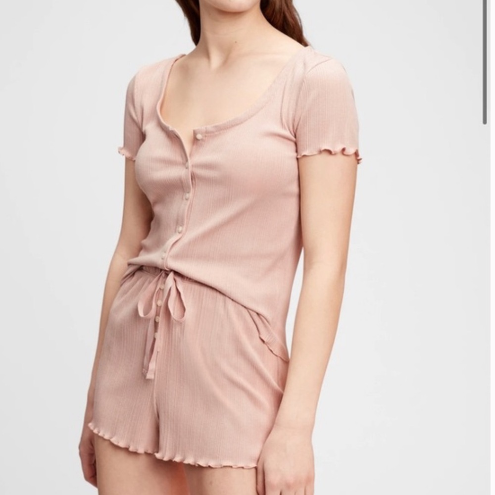 LOVE BY GAP Blush Pink Pajama Set